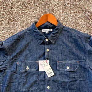 Chambray Work Shirt J. W. Anderson + Uniqlo. Size S.
